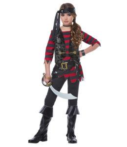 California Costumes Renegade Pirate Girls Costume