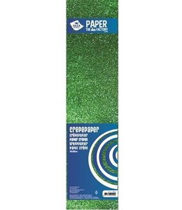 Haza Papier Crepe Paper - Metallic Green
