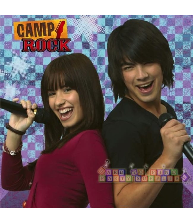 Party Express Camp Rock - Lunch Napkins 16/pk