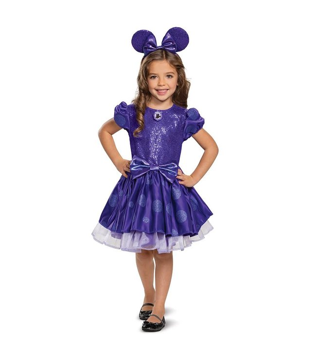 Disguise Minnie Potion Purple Deluxe girls'  Costume