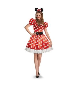 Disguise Red Minnie Classic Women's Costume