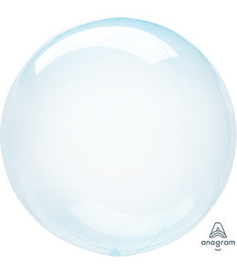 Anagram 12 Inch Crystal Clearz Petite Balloon-Blue