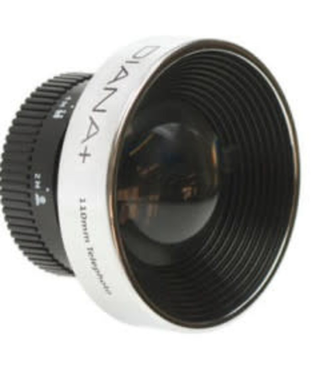 Supercali Diana F+ Camera With 4 Lenses & 8 Assorted Films-Black & Blue
