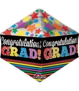 Anagram 21 Inch Mylar Balloon Congrats Grad Star Anglez