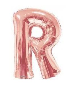 Conver USA 34 Inch Balloon Letter R Rose Gold