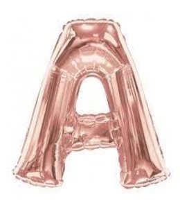 Conver 34 Inch Balloon Letter A Rose Gold