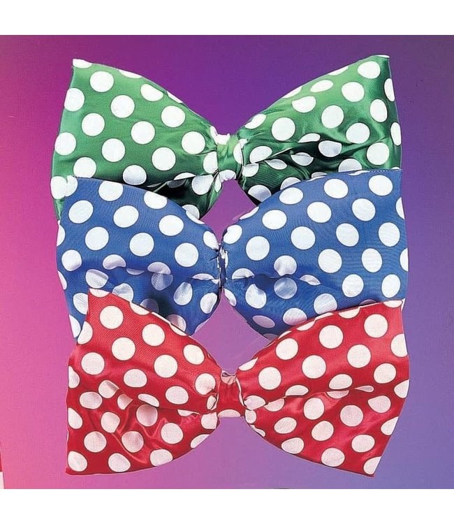 Rubies Costumes Dotted Jumbo Satin Bowtie - Red
