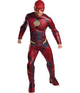 Rubies Costumes Adult Deluxe Justice League Flash Costume
