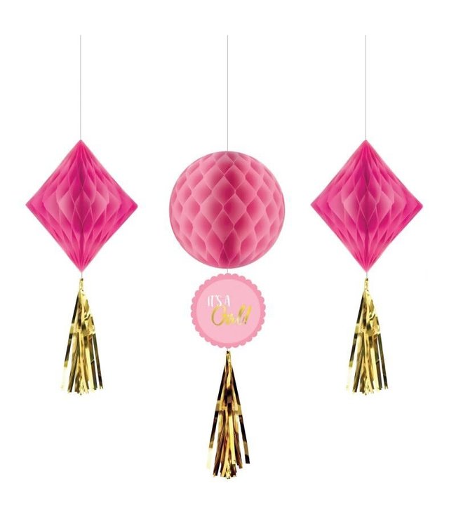 Amscan Inc. Honeycomb Decoration - Girl