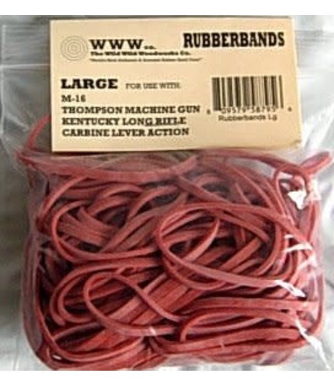 Wild Wild Woodworks Rubber Bands-Long Gun