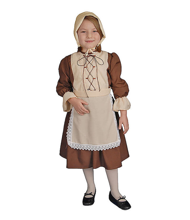Dress Up America Colonial 2 Girls Costume