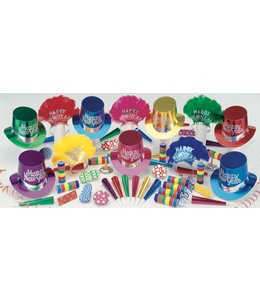 Party Time Elite Happy New Year Party Kit for 50