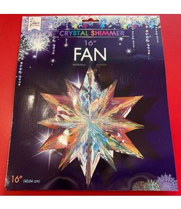 Forum Novelties 16 Inch Fan-Iridescent