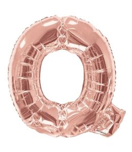 Conver USA 34 Inch Balloon Letter Q Rose Gold