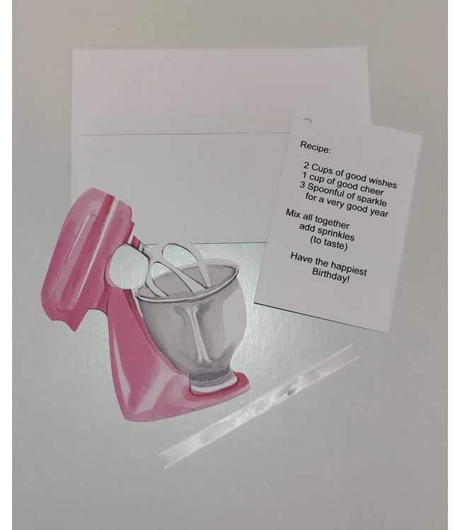 Greeting Card-Mixer Birthday