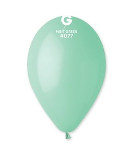 Gemar 11 Inch Latex Balloon 100 ct-Mint Green