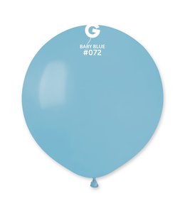 Gemar 30 Inch Latex Balloons 10 ct-Baby Blue