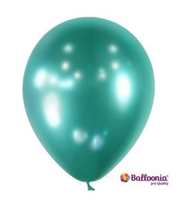 Afrah Tafal 12 Inch Latex Balloon 50/pk-Chrome Green