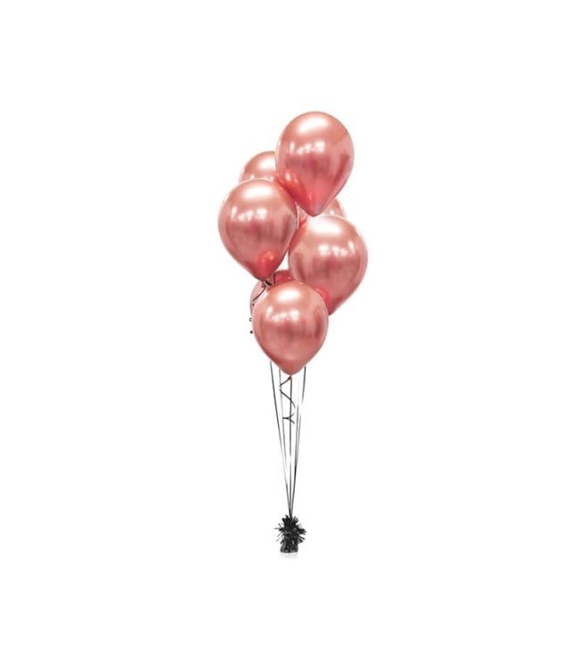 Godan 12 Inch Latex Balloons 50Ct-Chrome Pink