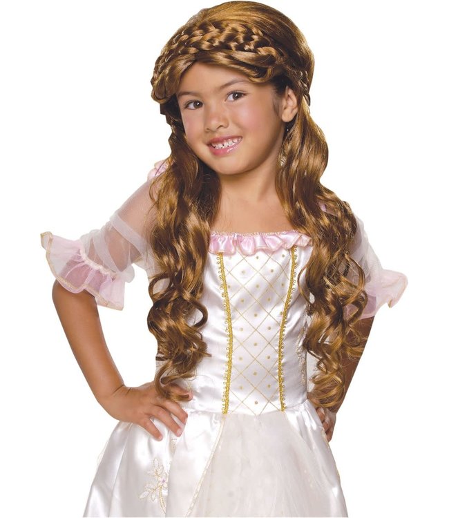 Rubies Costumes Long Wig - Enchnated Princess Brown