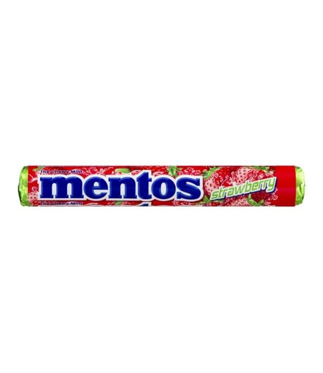 Mentos Mentos Candy Tube-Strawberry