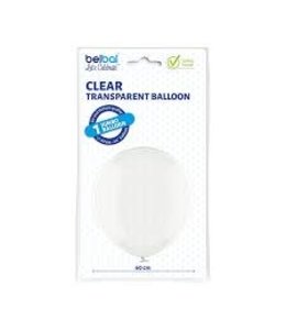 Bel Bal 24 Inch Latex Balloons 1ct-Crystal Clear