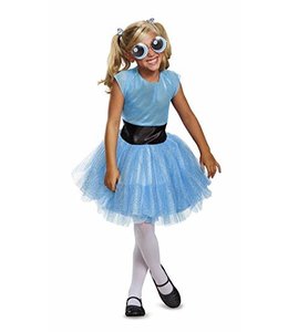 Disguise Power Puff Girls-Bubbles Tutu Deluxe S/Child (4-6)