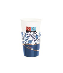 Givvi Candles Cups & Wrapper 8/pk-Kintsugi Blue