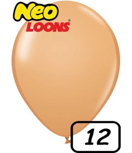Neotex 12 Inch Latex Balloons 100ct-Pastel Peach