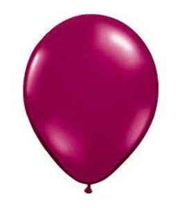 Qualatex 11 Inch Qualatex Latex Balloon 100/ct-Sparkling Burgandy