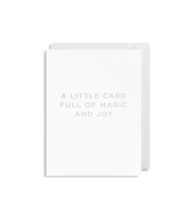 Lagom Greeting Card (90 X 120)mm - A little Note of Happiness