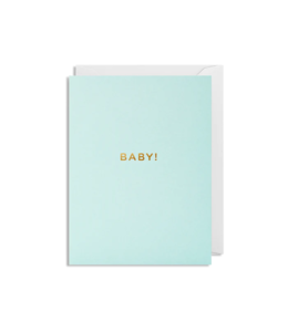 Lagom Greeting Card (90 X 120)mm - Baby Boy!