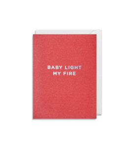 Lagom Greeting Card (90 X 120)mm - Baby Light My Fire