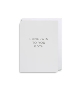 Lagom Greeting Card (90 X 120)mm - Congrats To You Both