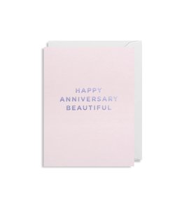 Lagom Greeting Card (90 X 120)mm - Happy Anniversary Beautiful