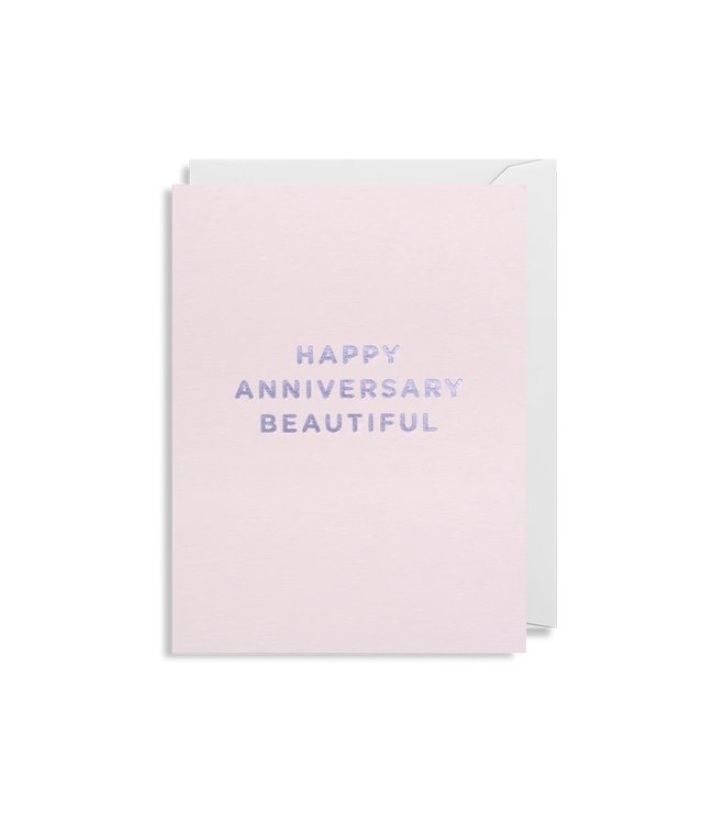 Lagom Greeting Card (90 X 120)mm - Happy Anniversary Beautiful