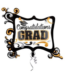 Anagram 34 Inch Mylar Balloon - Congratulations Grad
