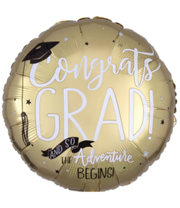 Anagram 28 Inch Jumbo Balloon-The Adventure Begins Graduation