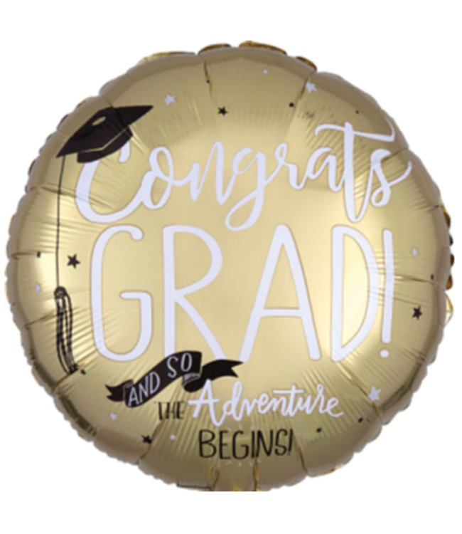 Anagram 28 Inch Jumbo Balloon-The Adventure Begins Graduation