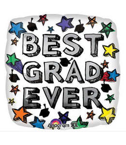 Anagram 18 Inch Foil Balloon-Best Graduation Ever
