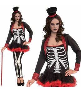 Rubies Costumes Mrs. Bone Jangles Skeleton Costume M/Adult