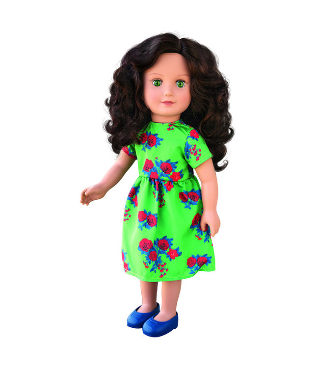HayatiGirl Hayati Girl Doll 18 inch-Jeedah Green Dress