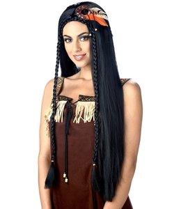California Costumes Long Wig - Sexy Indian Princess