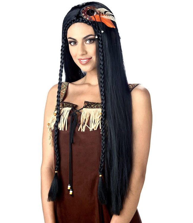 California Costumes Long Wig - Sexy Indian Princess