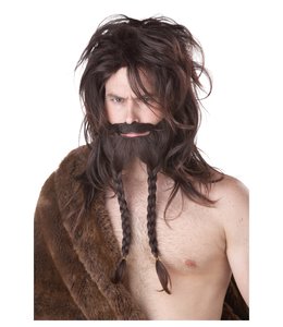 California Costumes Medium Wig - Viking Wig -, Beard & Moustache