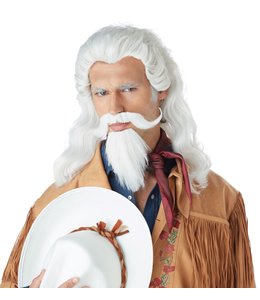 California Costumes Buffalo Bill Wig, Beard & Moustache