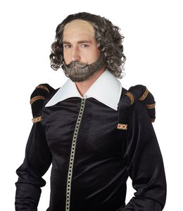 California Costumes Shakespeare Wig