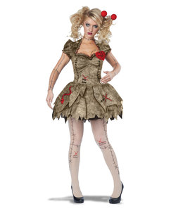 California Costumes Voodoo Dolly Womens Costume