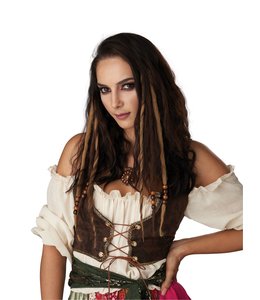 California Costumes Clip-In Dreads