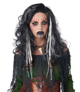 California Costumes Clip-In Dreads